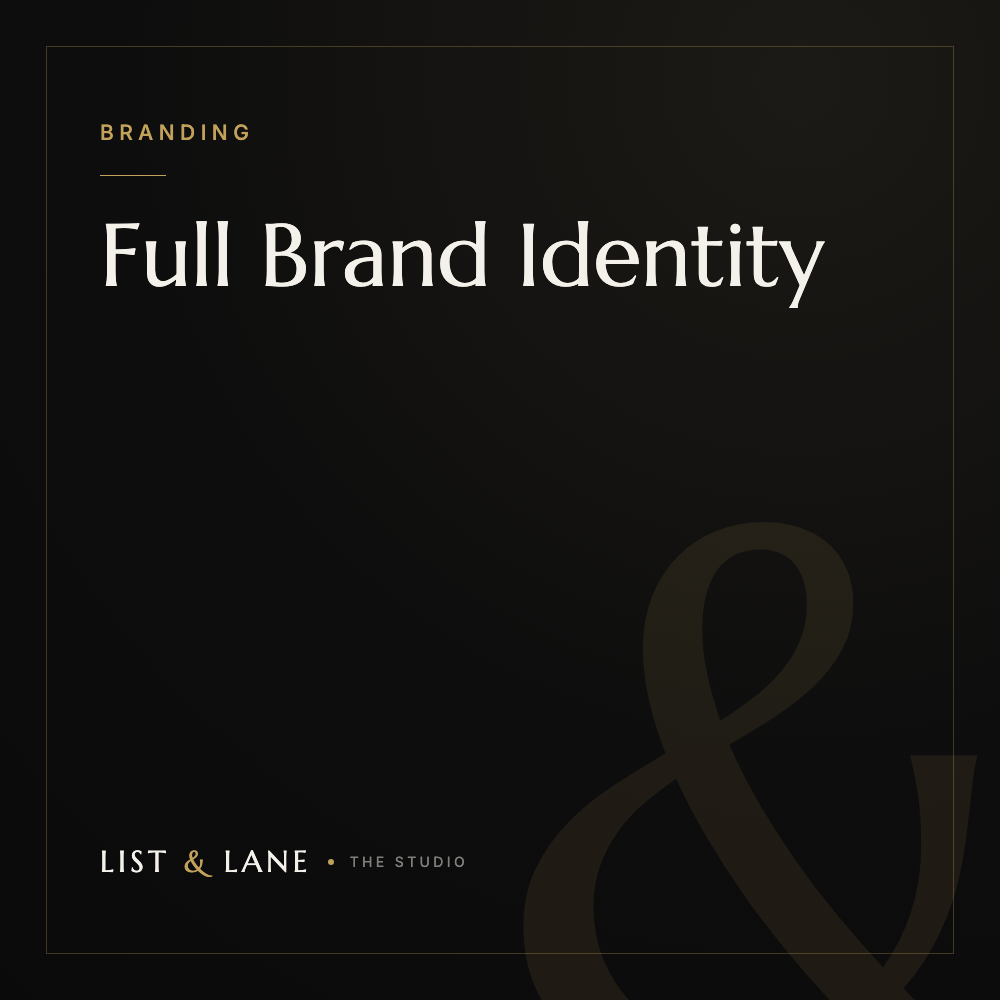 Brand collateral design