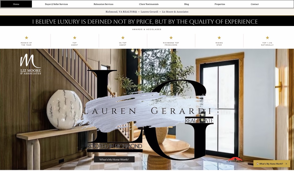 A brand and website designed, built, and managed by List & Lane